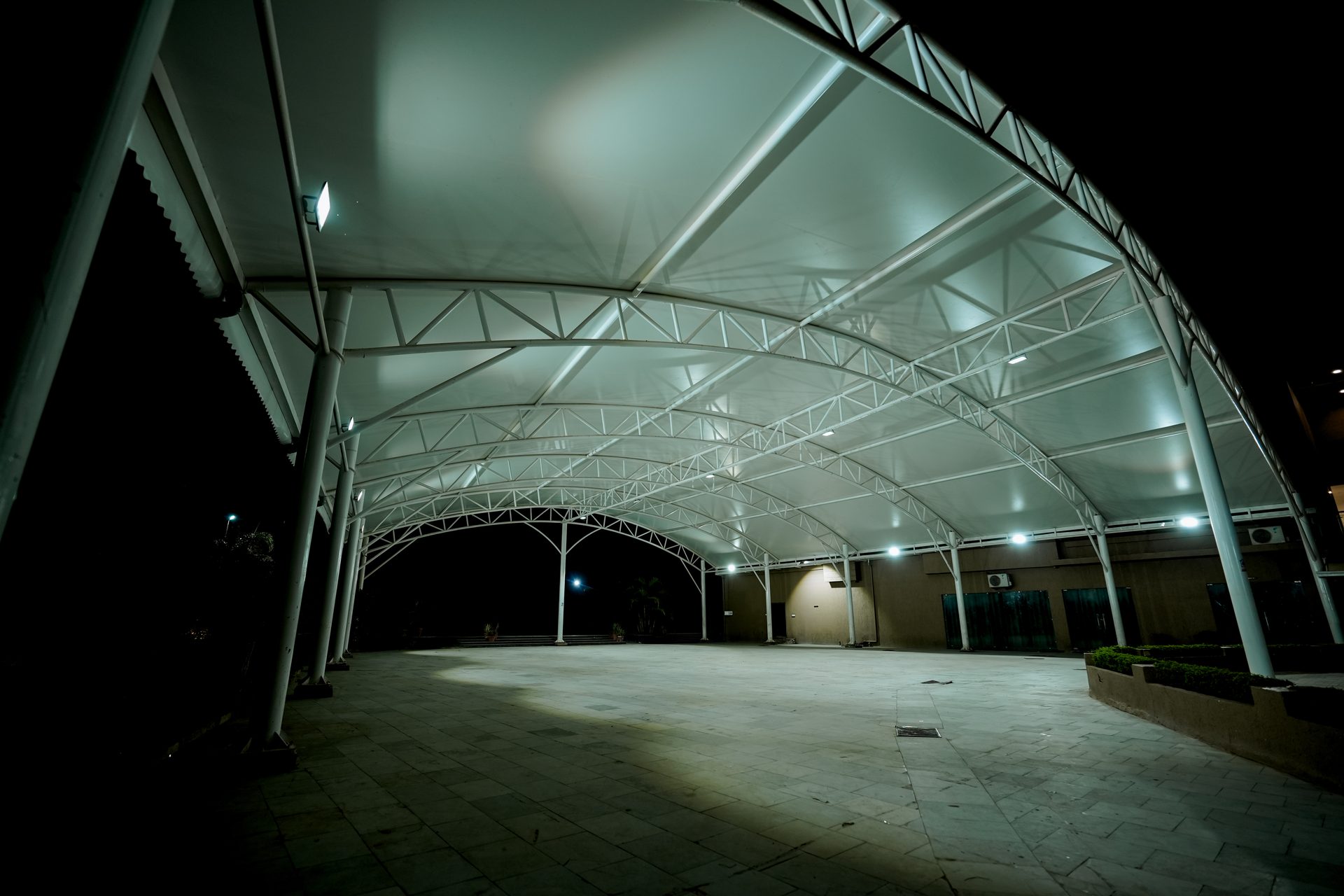 Lush Manicured Gardens & Dome Pavilion